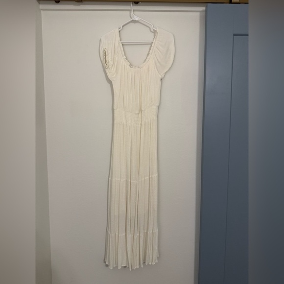 Promesa Cream/Ivory Boho Maxi Dress - Picture 6 of 9